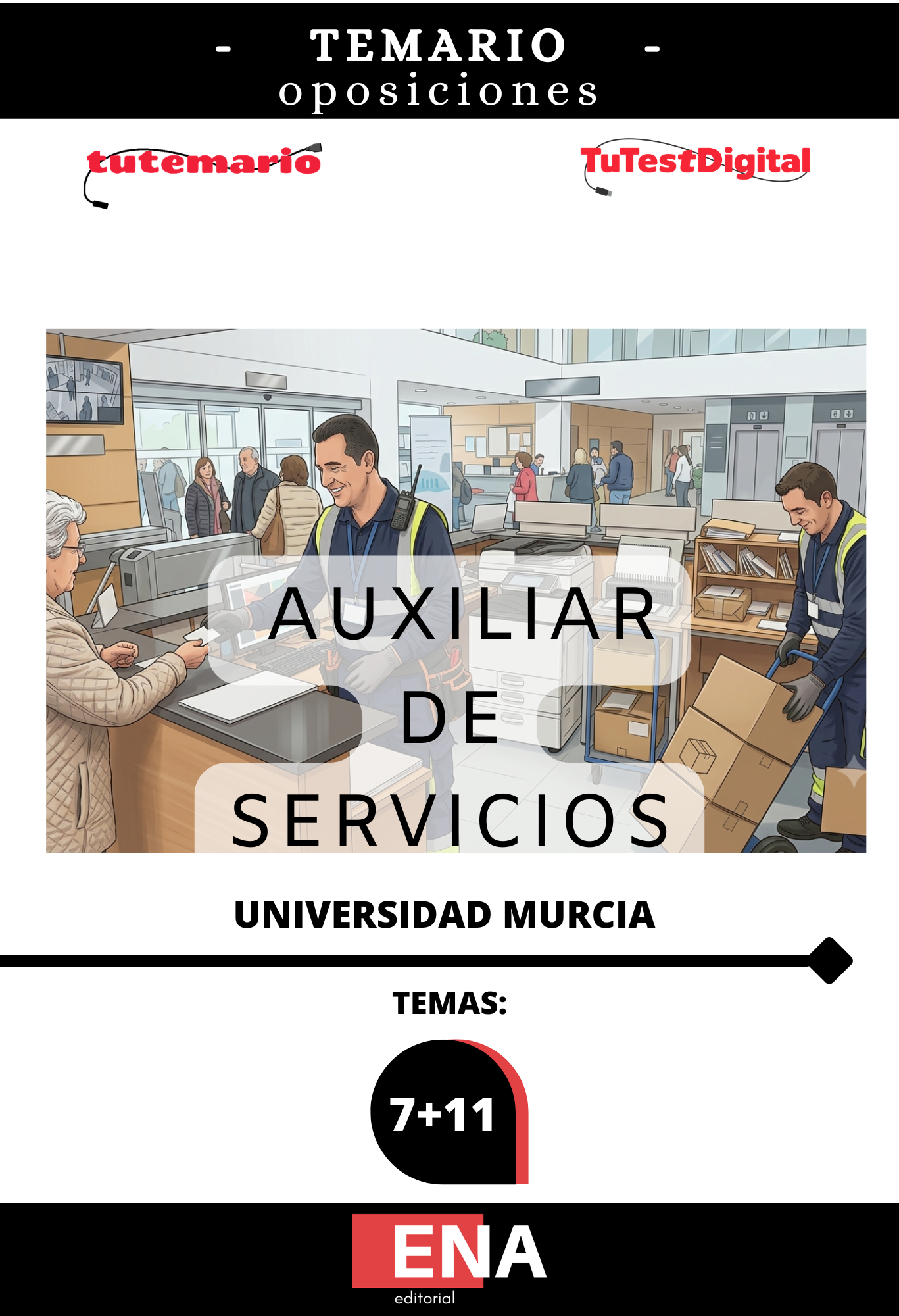 Libros de Oposición Auxiliar de Servicios Universidad de Murcia desde 8€ a 79€