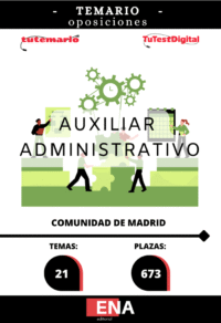 Libros de Oposición 673 Auxiliar Administrativo Comunidad Madrid. JULIO 2026 desde 10€ a 99€