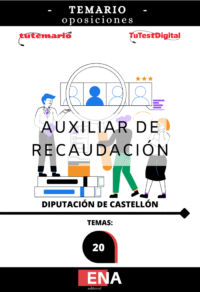 Libros Oposición Auxiliar de Recaudación Diputación Castellón.