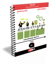 8. TEST. Oposición Administrativos Universidad de Murcia. Formato ENCUADERNADO