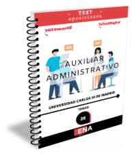 Libros Oposición Auxiliar Administrativo Universidad Carlos III de Madrid.
