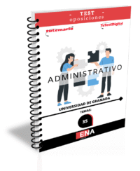 Material de estudio TEMARIOS y TEST para la convocatoria Libros Oposición Administrativo C-1 Universidad de Granada.