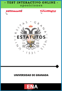 TEST INTERACTIVO para estudio Estatutos de la Universidad de Granada. Desde 4€ mes