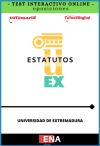 TEST INTERACTIVO para estudio Estatutos de la Universidad de Extremadura