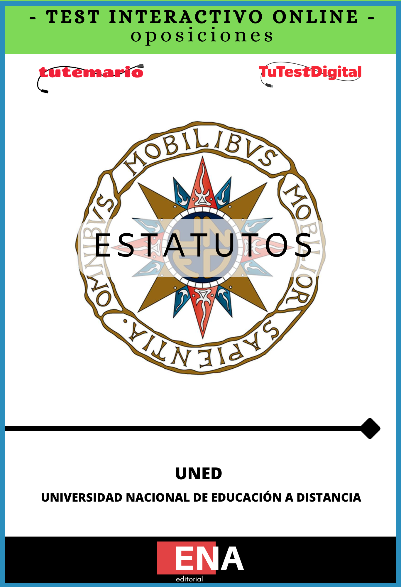 2. TEST INTERACTIVO. Oposiciones Estatuto de la UNED. Desde 4€ mes