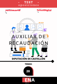 Libros Oposición Auxiliar de Recaudación Diputación Castellón.