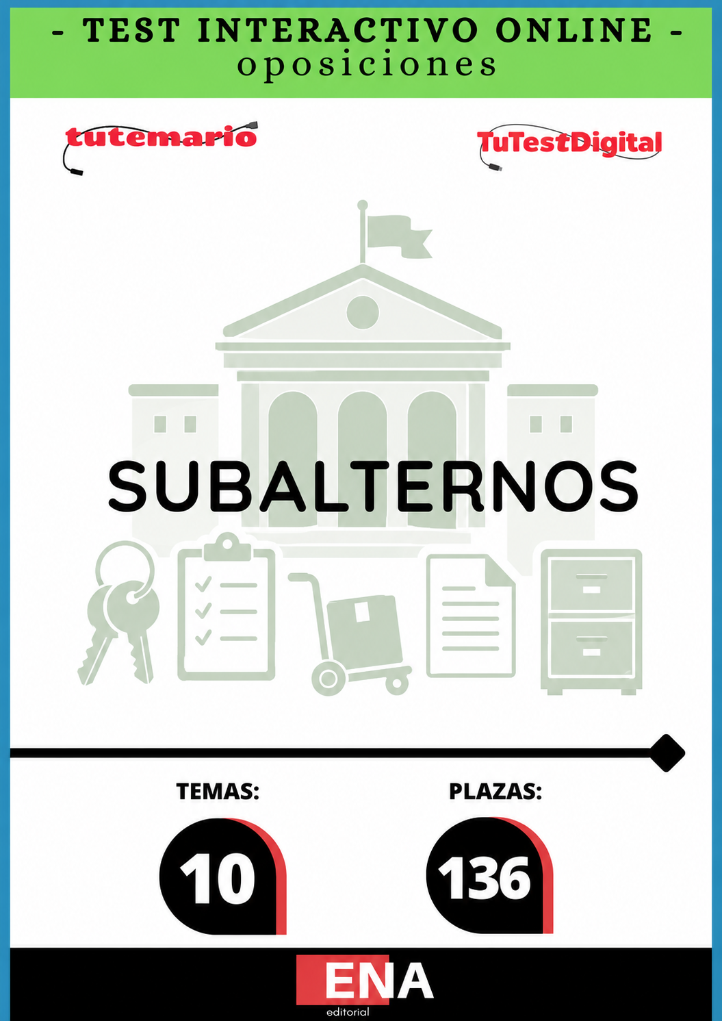 Libros oposición 136 subalternos Ayuntamiento de Barcelona