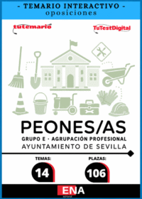 TEMARIO INTERACTIVO para oposición de peones / as Ayuntamiento de Sevilla edición agosto 2026.