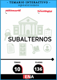 Material de estudio TEMARIOS y TEST para oposición 136 subalternos Ayuntamiento de Barcelona