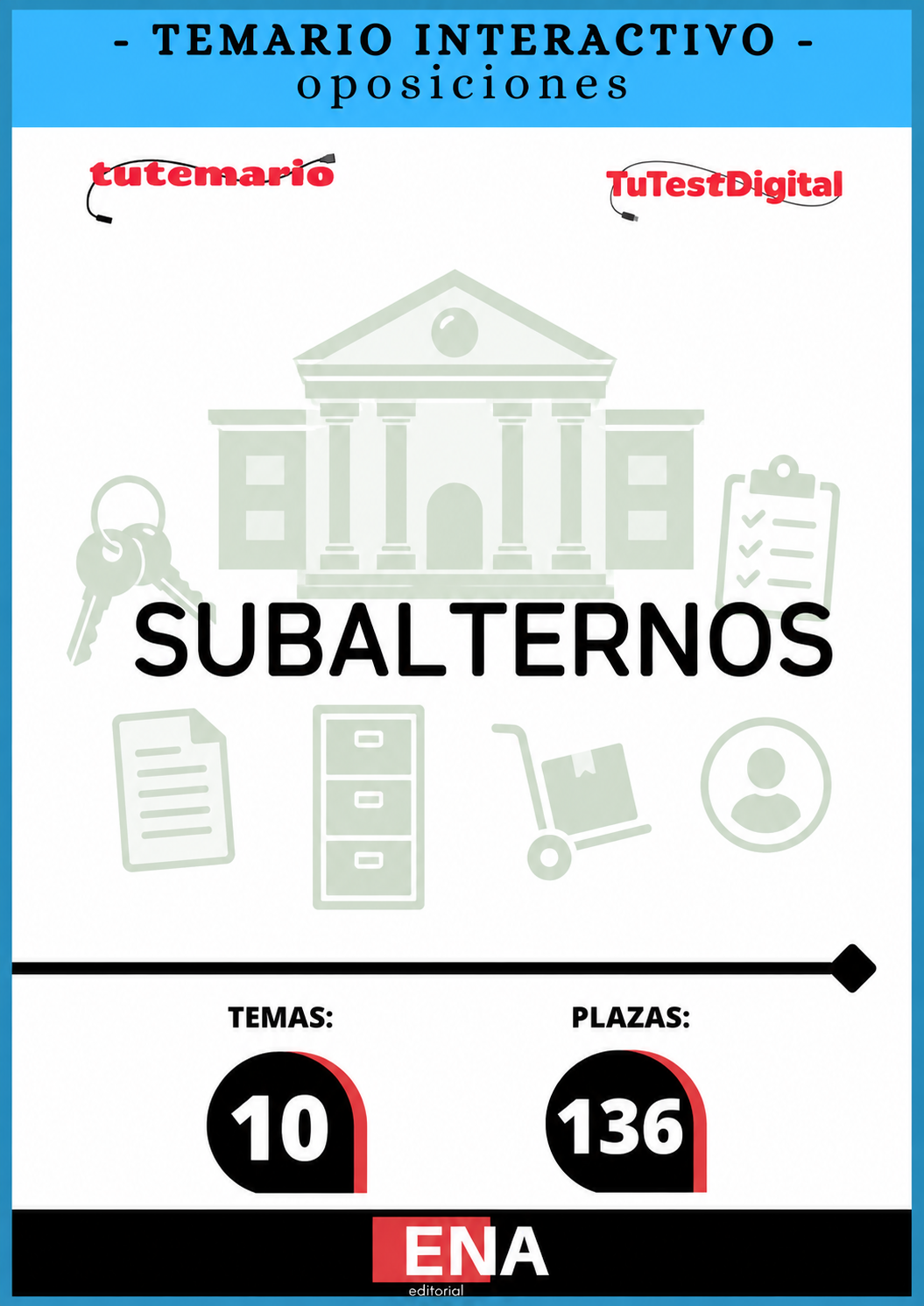 Libros oposición 136 subalternos Ayuntamiento de Barcelona