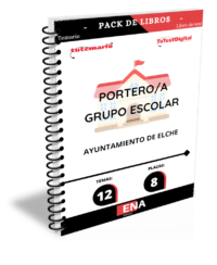 Libros oposición 8 Porteros / as oposición Ayuntamiento de Elche.