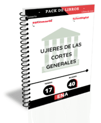 Material de estudio TEMARIOS y TEST para la convocatoria de oposición a 40 Ujieres de las Cortes Generales