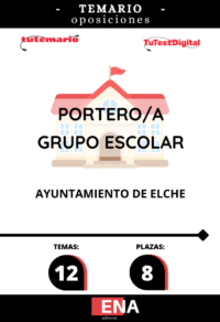 Libros oposición 8 Porteros / as oposición Ayuntamiento de Elche. desde 11€ a 125€