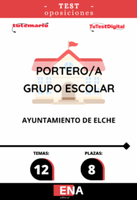 Libros oposición 8 Porteros / as oposición Ayuntamiento de Elche. desde 11€ a 125€