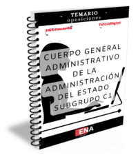 LIBRO TEMARIO, sobre los 45 temas totales solicitados para el estudio de la fase de oposición, de las pruebas convocadas por la Administración del Estado, para el Cuerpo General Administrativo de la Administración del Estado por el sistema de ingreso libre.