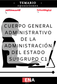 LIBRO TEMARIO, sobre los 45 temas totales solicitados para el estudio de la fase de oposición, de las pruebas convocadas por la Administración del Estado, para el Cuerpo General Administrativo de la Administración del Estado por el sistema de ingreso libre.