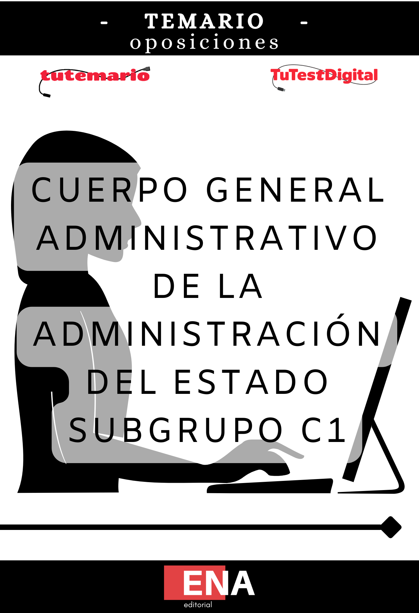 LIBRO TEMARIO, sobre los 45 temas totales solicitados para el estudio de la fase de oposición, de las pruebas convocadas por la Administración del Estado, para el Cuerpo General Administrativo de la Administración del Estado por el sistema de ingreso libre.