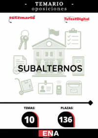 Material de estudio TEMARIOS y TEST para oposición 136 subalternos Ayuntamiento de Barcelona