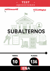 TEST, con preguntas (DE CUATRO OPCIONES DE RESPUESTA), sobre los 10 temas solicitados para la cobertura de plazas de SUBALTERNOS del Ayuntamiento de Barcelona mediante concurso-oposición de turno libre.