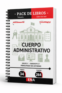 TEMARIOS y TEST para Oposición 264 Administrativos C1 Principado de Asturias ED 2026