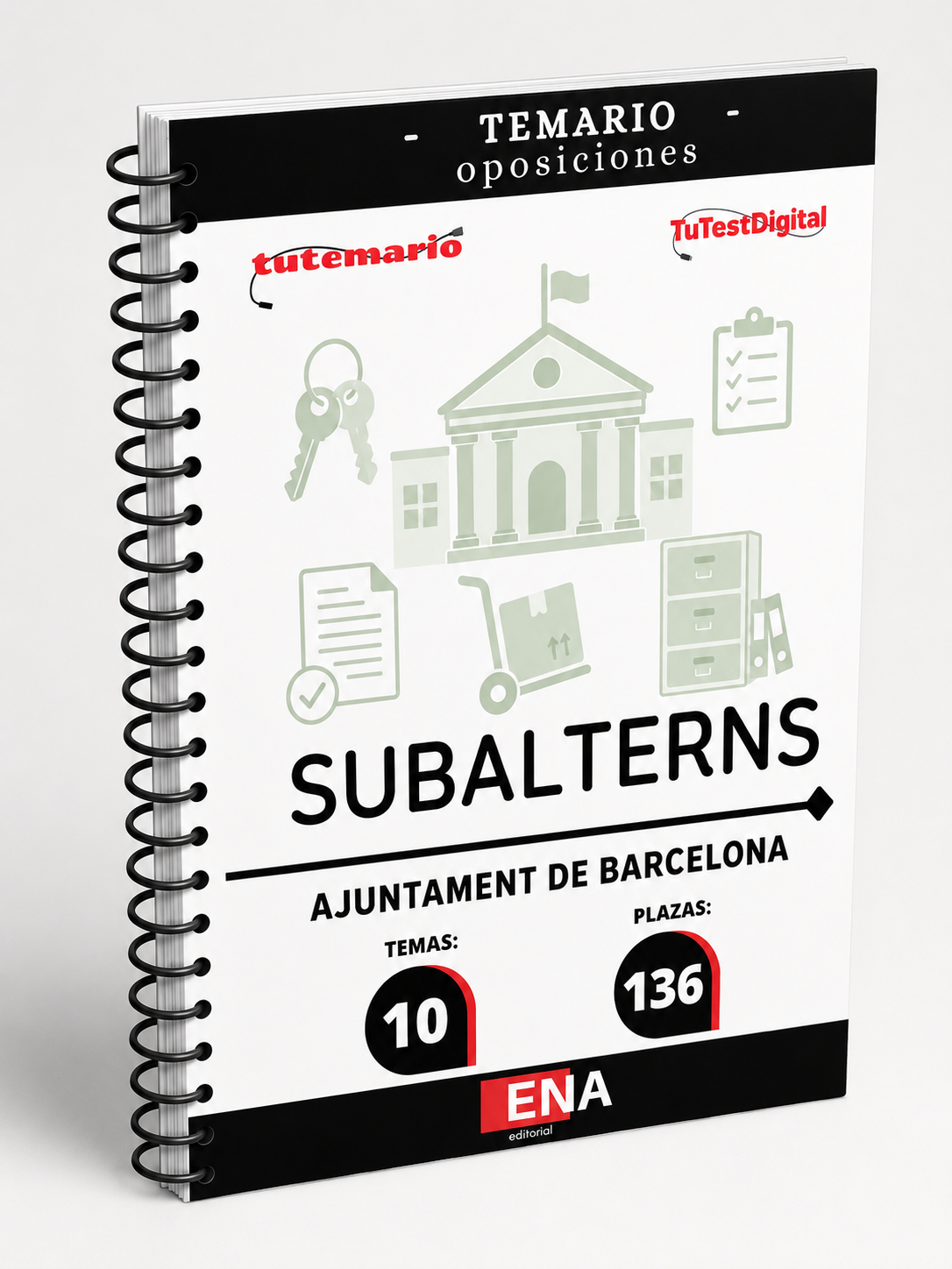 Llibres Oposició Subalterns Ajuntament de Barcelona
