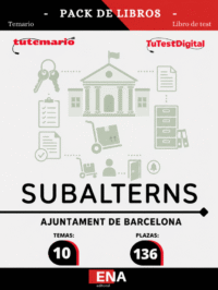 Material d'estudi TEMARIS i TEST per a Oposició Subalterns Ajuntament de Barcelona