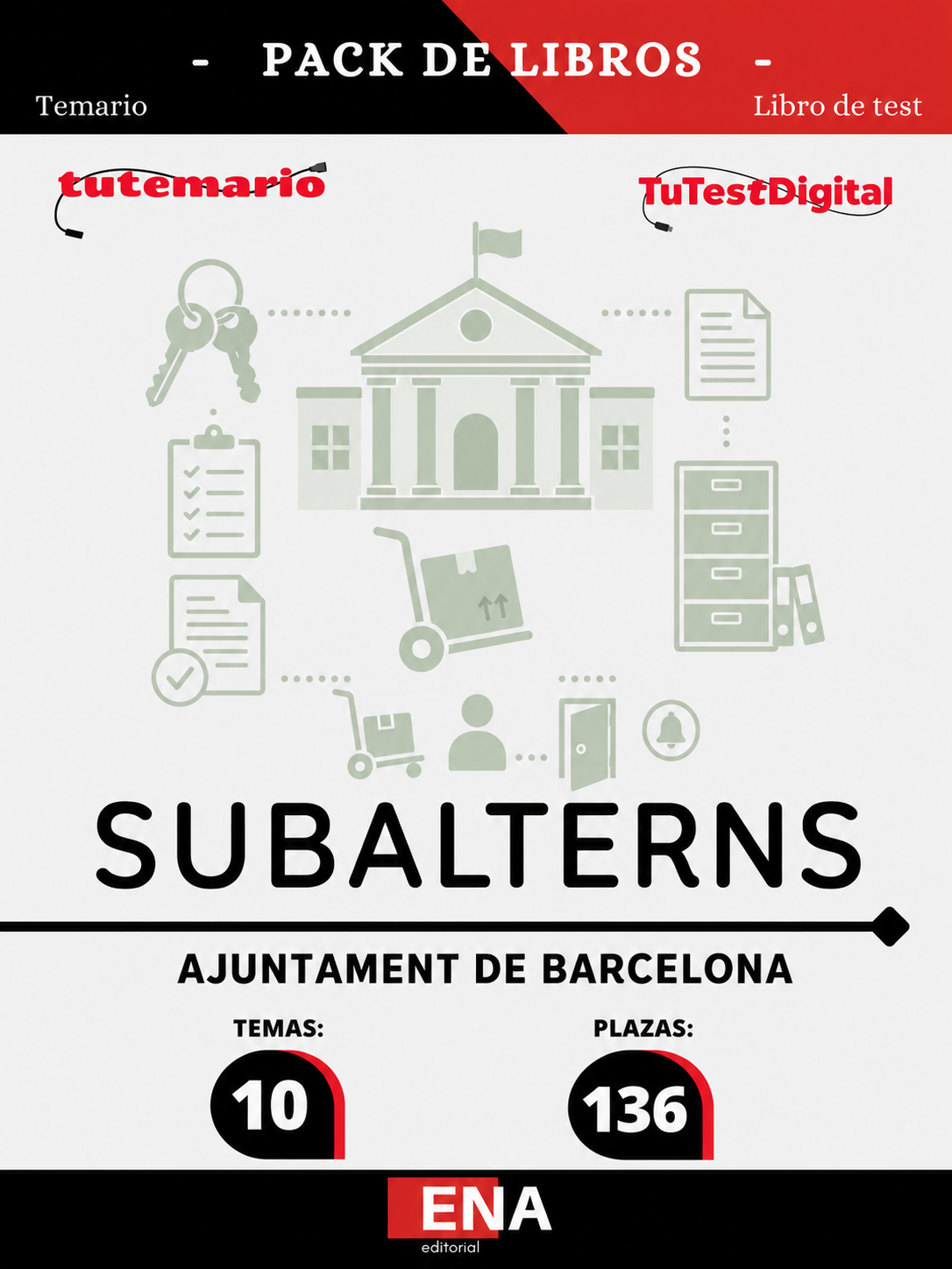 Llibres Oposició Subalterns Ajuntament de Barcelona