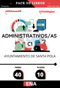 Libros Oposición Administrativo C1 Ayuntamiento de Santa Pola