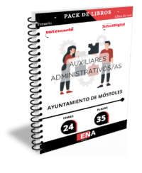 Material de estudio TEMARIOS y TEST para Oposición Auxiliar Administrativo Ayuntamiento de Móstoles