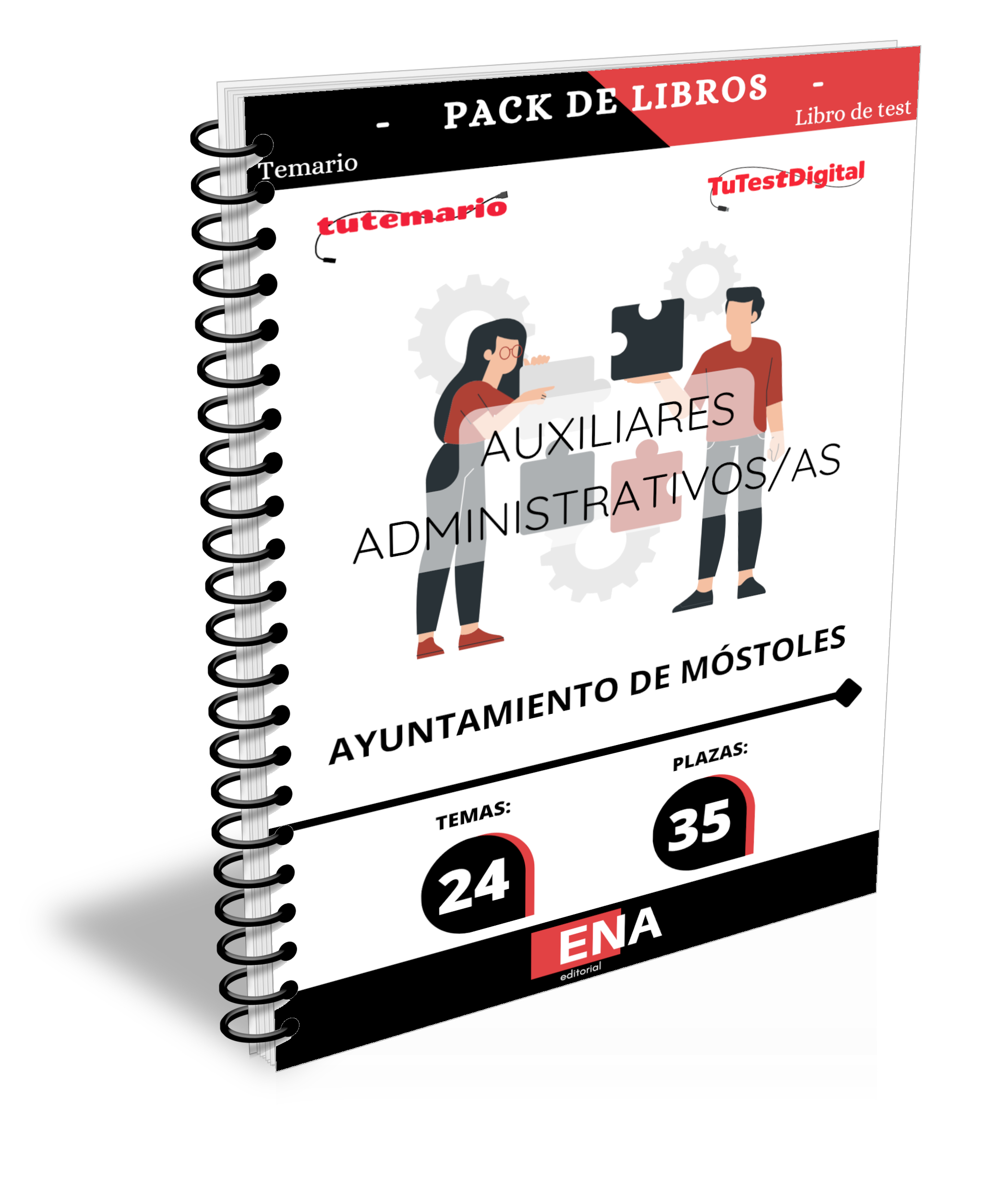 Libros Oposición Auxiliar Administrativo Ayuntamiento de Móstoles