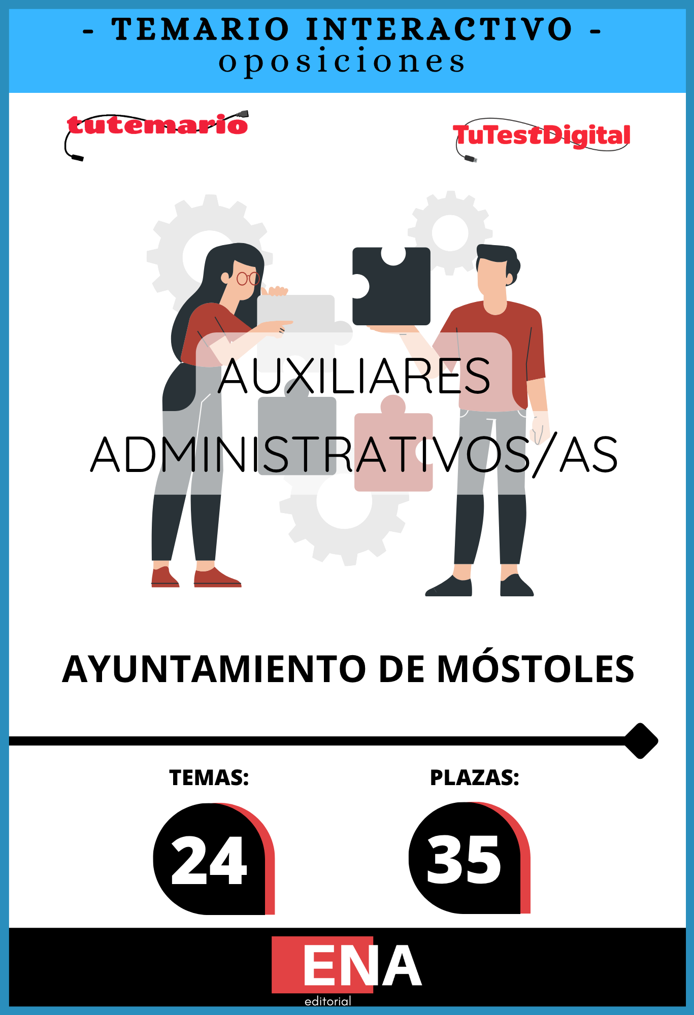 Libros Oposición Auxiliar Administrativo Ayuntamiento de Móstoles