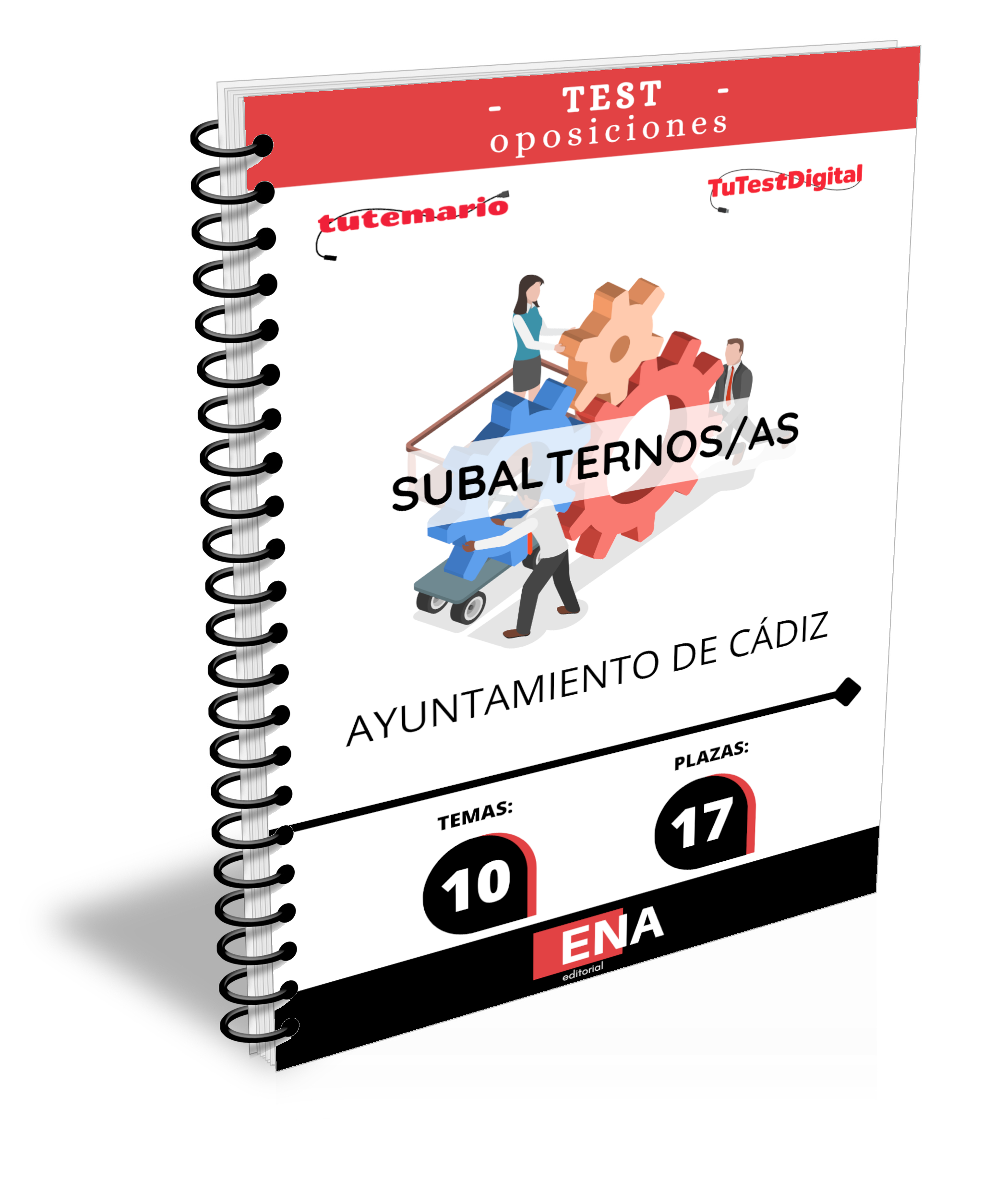 Libros Oposición Subalternos Ayuntamiento de Cádiz