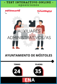 TEST para Oposición Auxiliar Administrativo Ayuntamiento de Móstoles