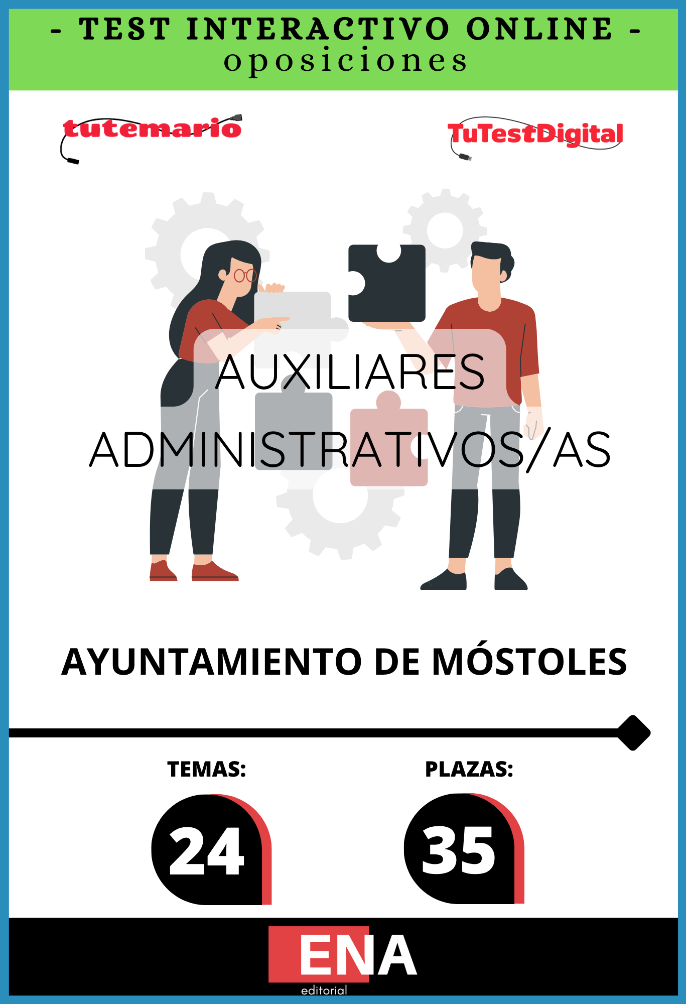 Libros Oposición Auxiliar Administrativo Ayuntamiento de Móstoles