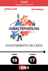 Libros Oposición Subalternos Ayuntamiento de Cádiz