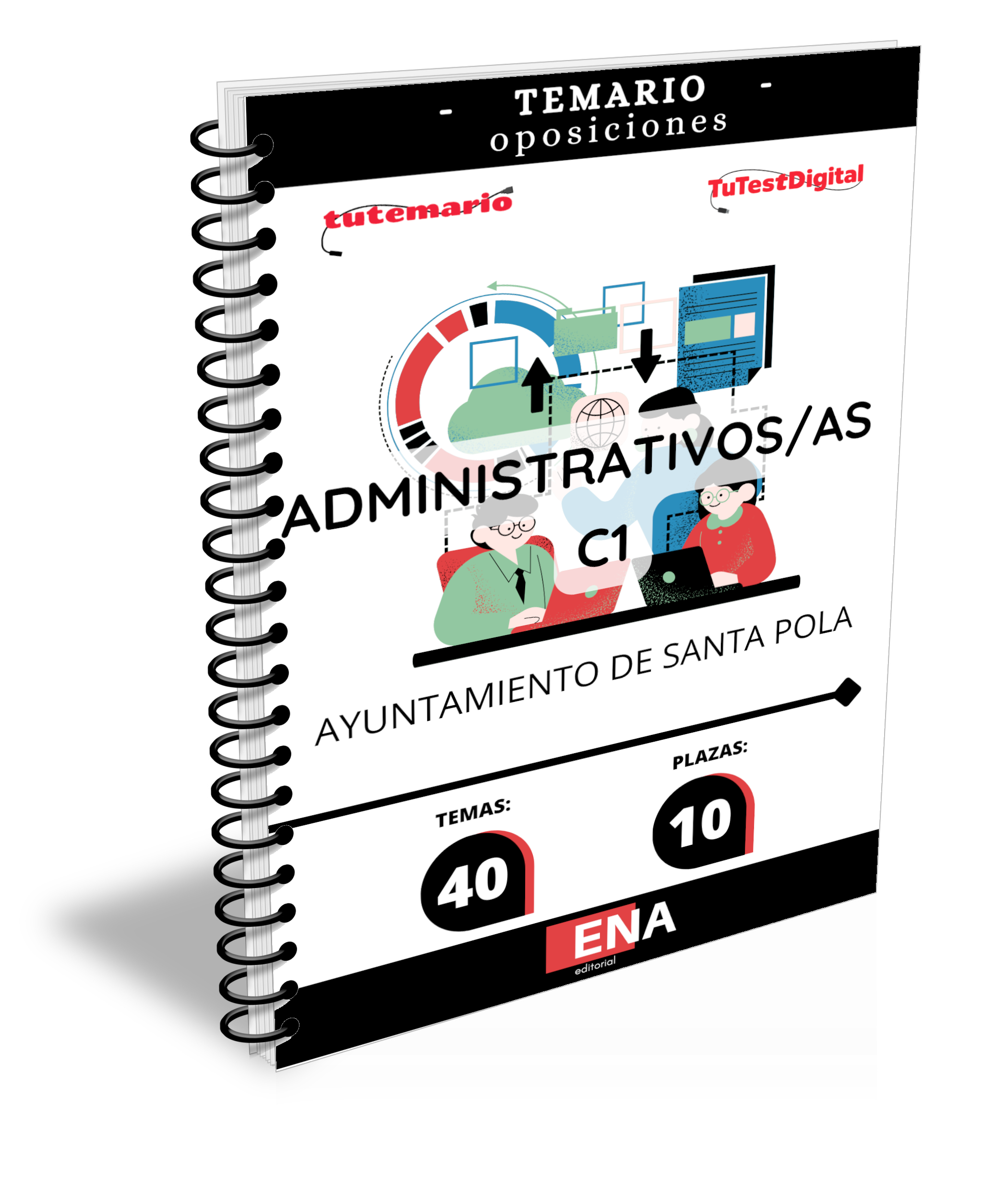 Libros Oposición Administrativo C1 Ayuntamiento de Santa Pola