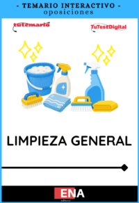TEMARIO, sobre los temas habituales en oposiciones de limpieza en toda España.