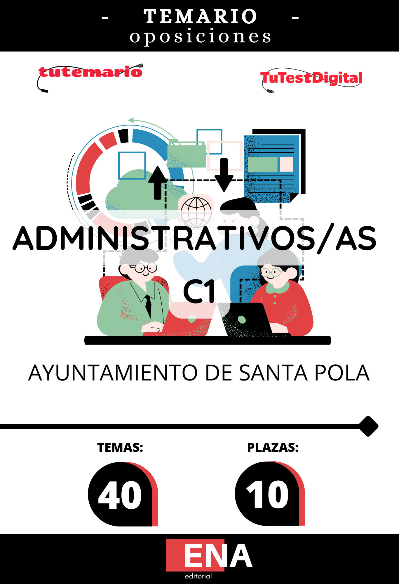 Libros Oposición Administrativo C1 Ayuntamiento de Santa Pola