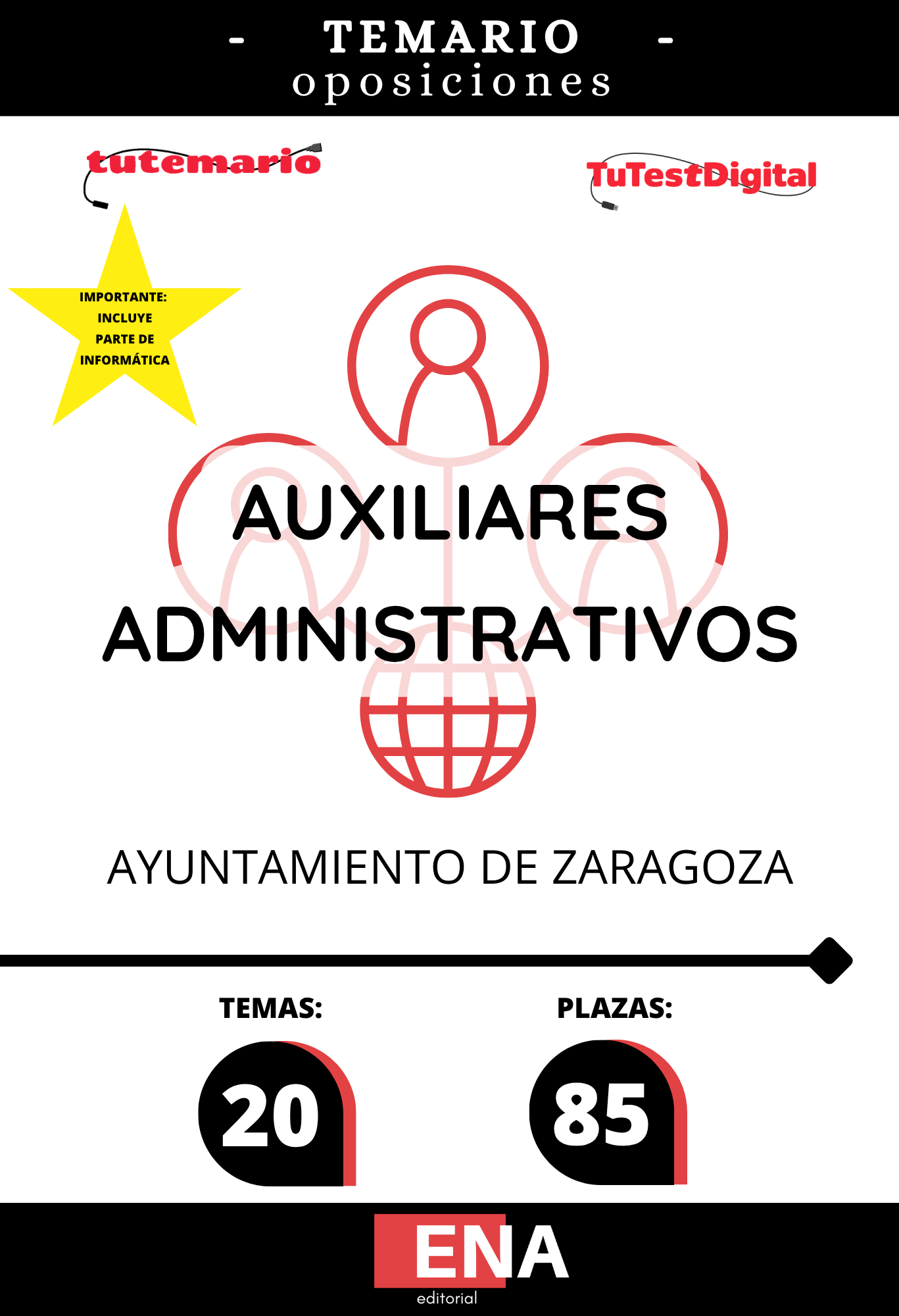 Libros Oposición Auxiliar Administrativo Ayuntamiento Zaragoza.