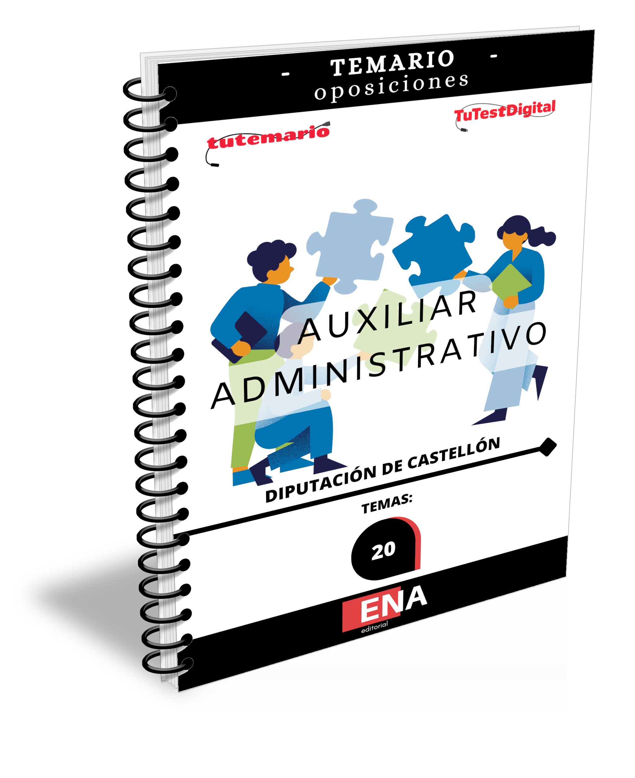 TEMARIO para Oposición Auxiliar Administrativo Diputación de Castellón