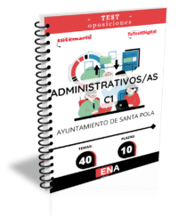 Material de estudio TEMARIOS y TEST para Oposición Administrativo C1 Ayuntamiento de Santa Pola