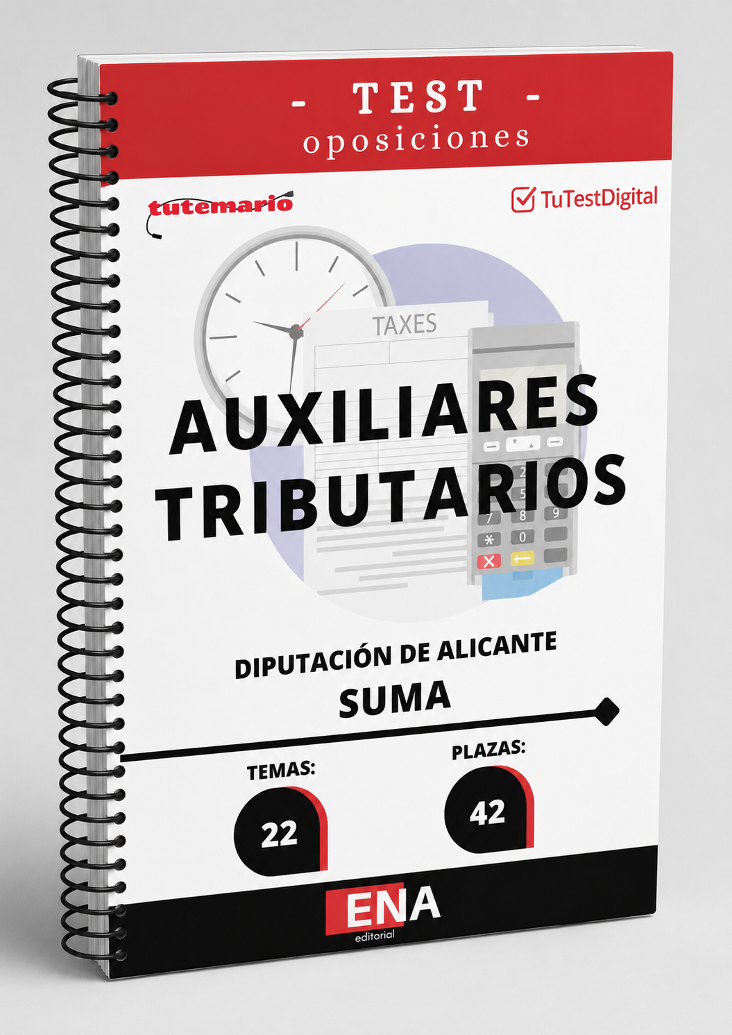 Libros Oposición 42 Auxiliares Tributarios SUMA Diputación de Alicante