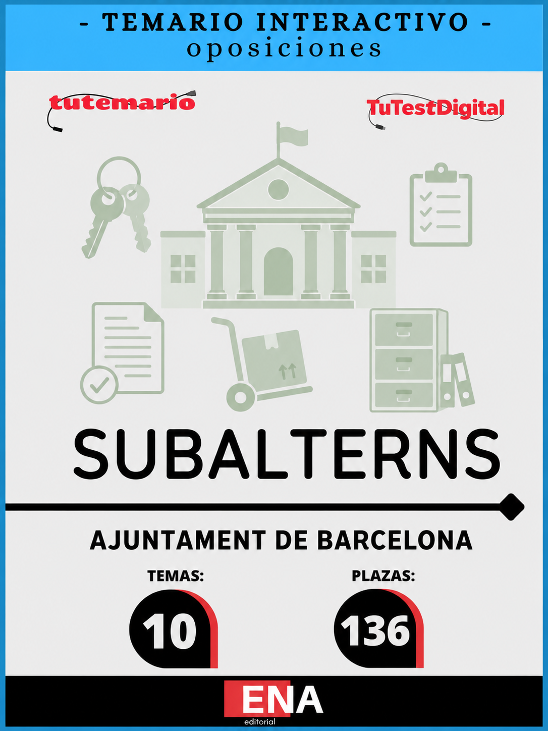 Llibres Oposició Subalterns Ajuntament de Barcelona