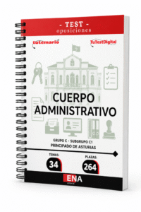 8. TEST. Oposición 264 Administrativos C1 Principado de Asturias ED 2026. FORMATO Encuadernado
