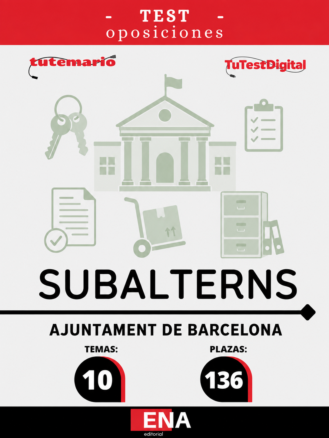 Llibres Oposició Subalterns Ajuntament de Barcelona